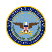 DOD on white